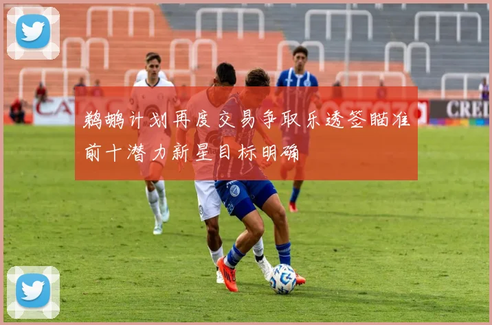 鹈鹕计划再度交易争取乐透签瞄准前十潜力新星目标明确