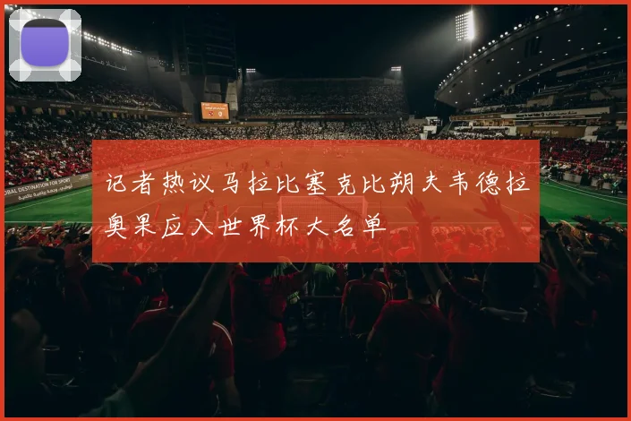 记者热议马拉比塞克比朔夫韦德拉奥果应入世界杯大名单